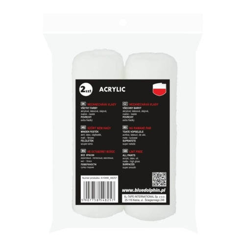 330 Wałek JUMBO mini ACRYLIC 10cm / włos 6mm x2.jpg