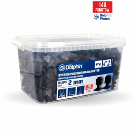 Klipsy 2mm do Systemu Poziomowania Płytek Blue Dolphin - 900szt.