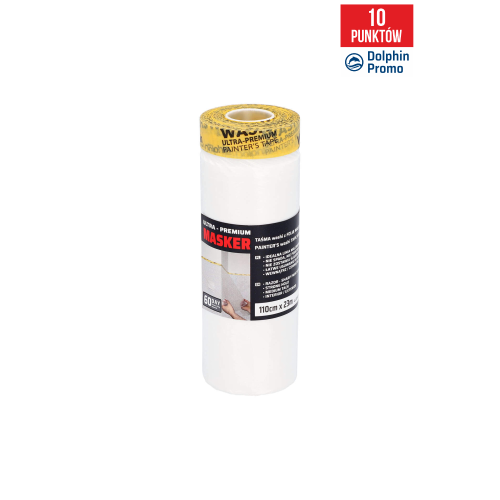 Masker Washi z folią malarską 110cm x 23m