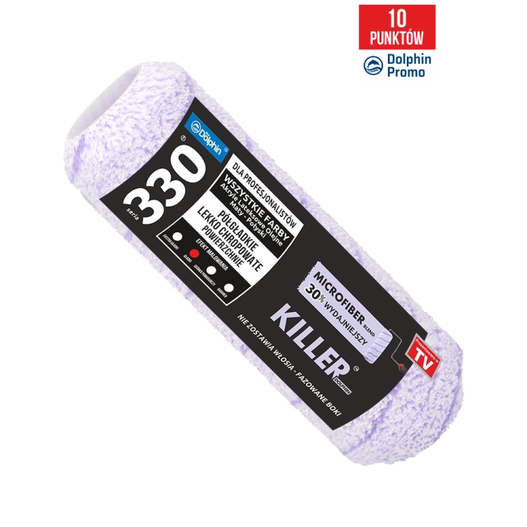 Wałek Killer 25cm włos 13mm