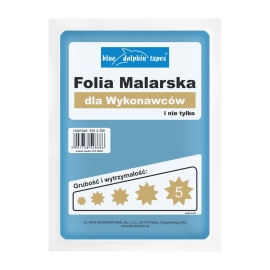 Folia Malarska dla Wykonawców  5*  4mx5m
