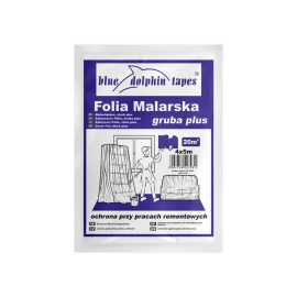 Folia malarska Gruba Plus 4m x 5m