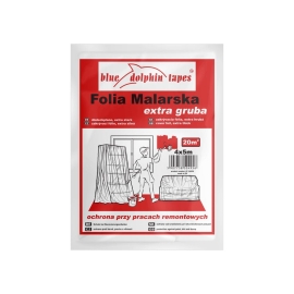 Folia malarska Extra Gruba 4m x 5m
