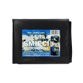 Worki na śmieci budowlane 1200mm x1500mm x 5szt.