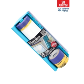 Zestaw PRO-MASKER: Washi KOMBO 110cm x 12m z Uniwersalnym Dyspenserem i taśmami GRATIS