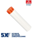 PRO-MASKER Tynkarski pomarańczowy z grubą folią, 210cm x 15m